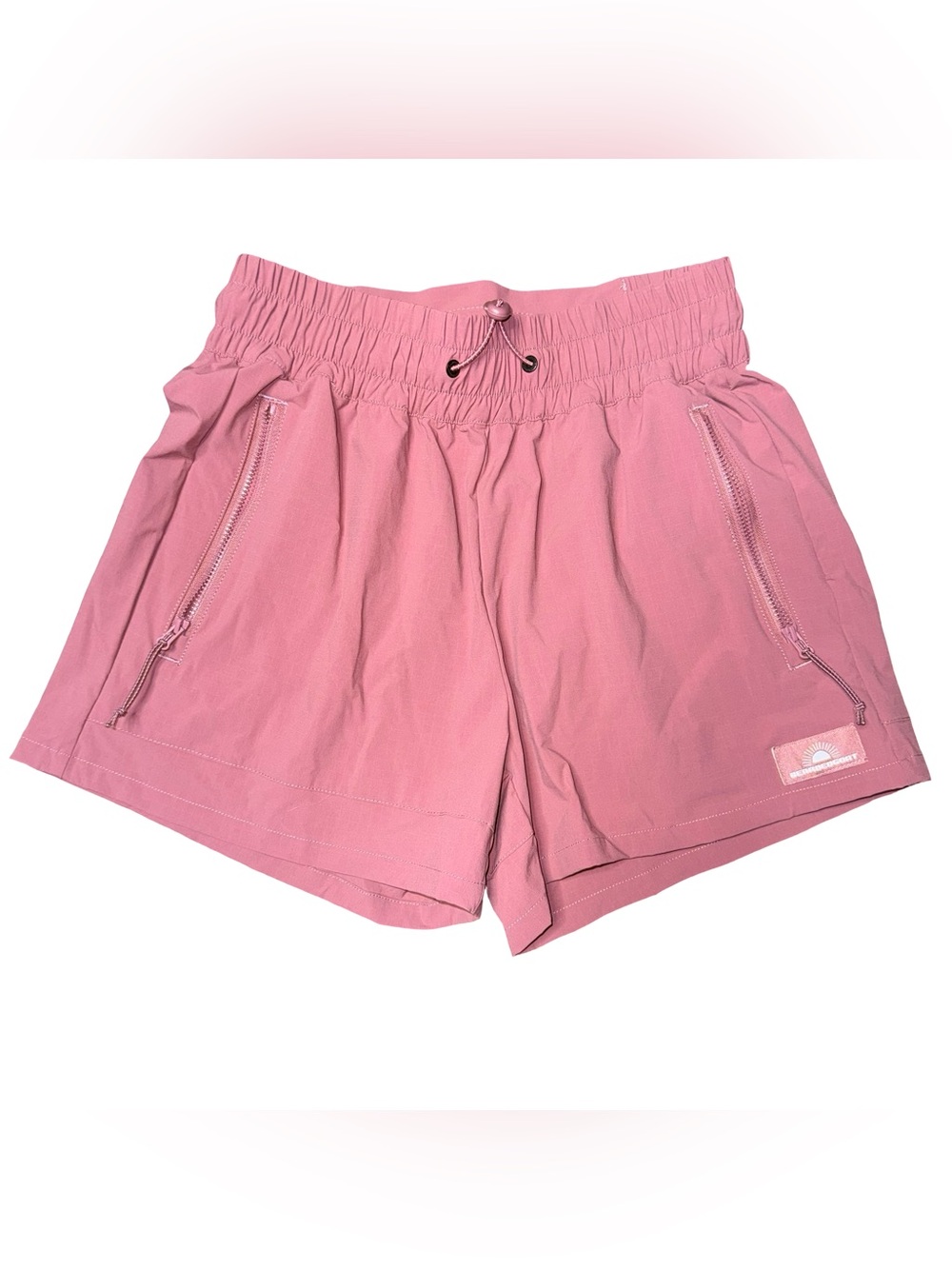Bearded Goat Alpina Shorts Dusty Mauve Pink Women's sz XS pockets hiking outdoor
